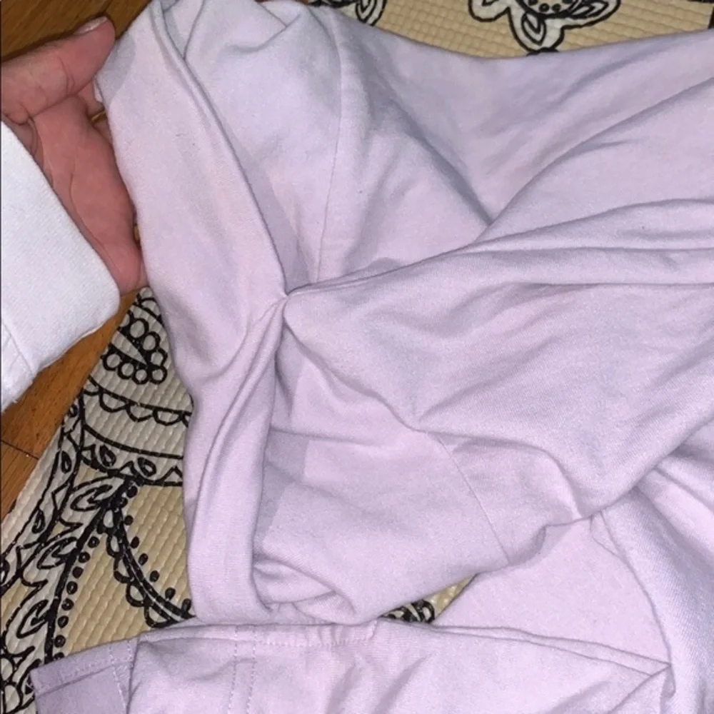 New York & company Lavender‎ oversized shirt
